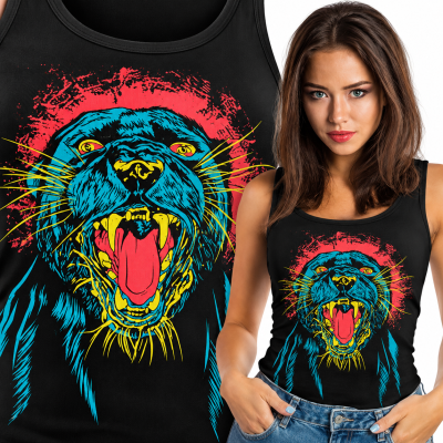 TANK TOP DAMSKI ZWIERZĘTA  PUMA